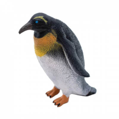 King Penguin rubber toy